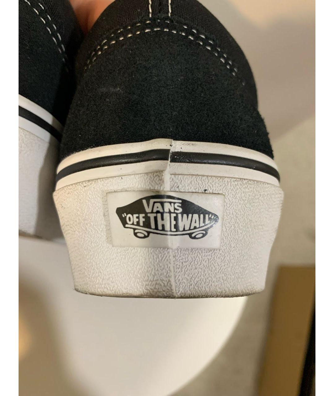 VANS Черные низкие кроссовки / кеды, фото 3