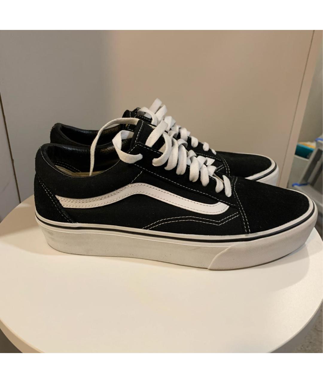 VANS Черные низкие кроссовки / кеды, фото 6