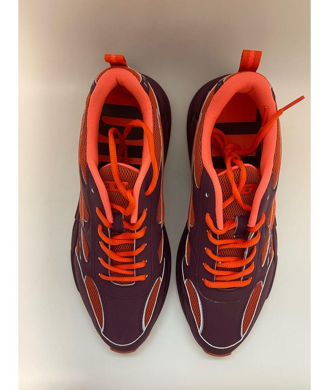 DIESEL Мульти кожаные низкие кроссовки / кеды, фото 2