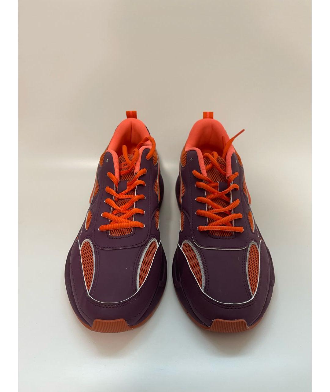 DIESEL Мульти кожаные низкие кроссовки / кеды, фото 3