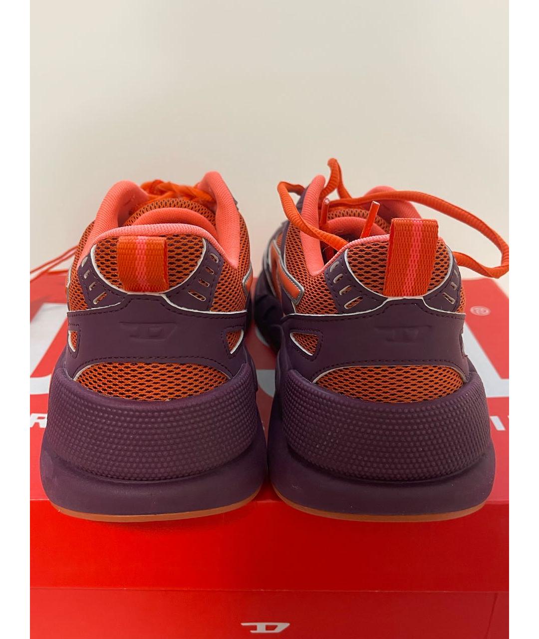 DIESEL Мульти кожаные низкие кроссовки / кеды, фото 4