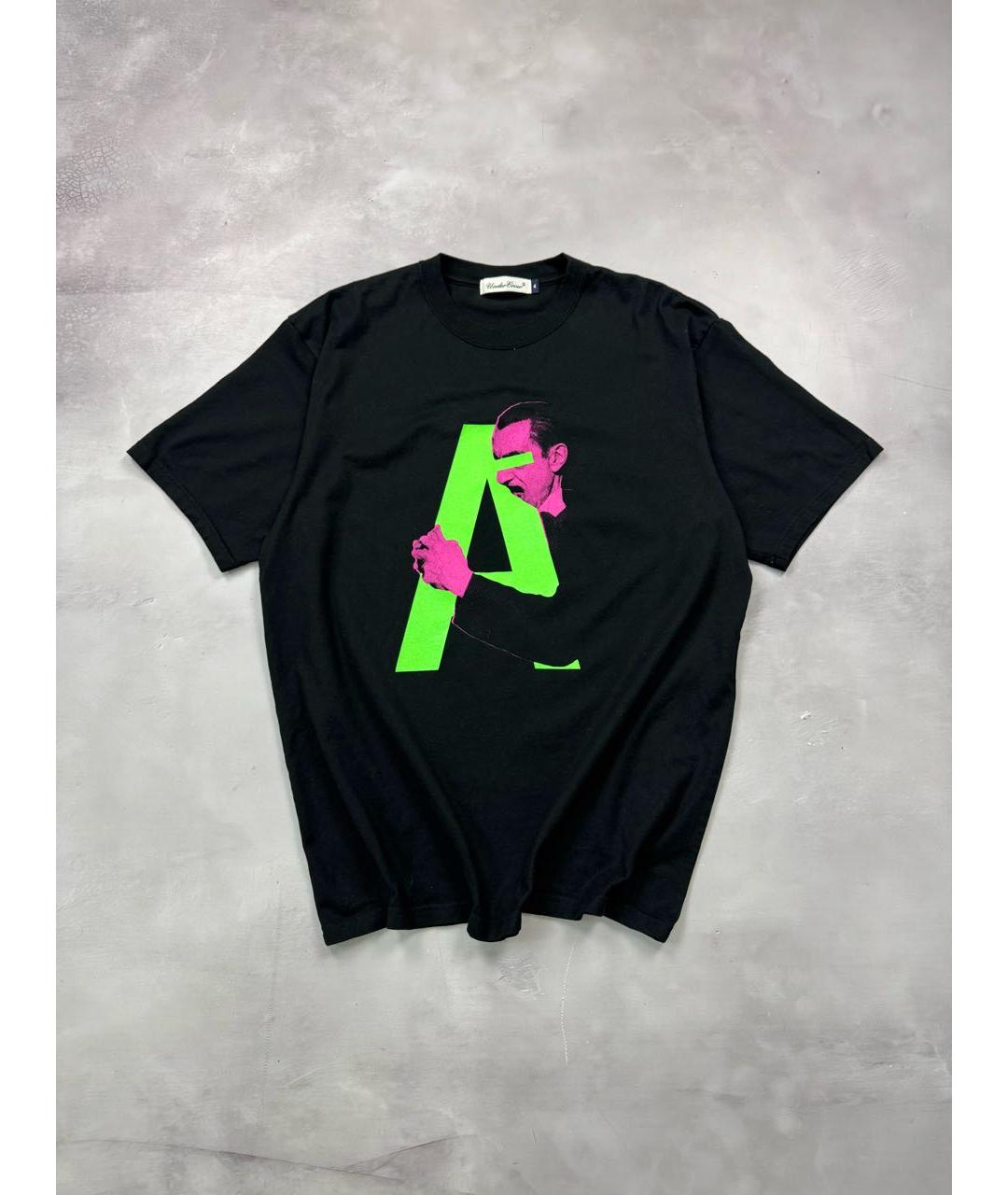UNDERCOVER Черная хлопковая футболка, фото 9