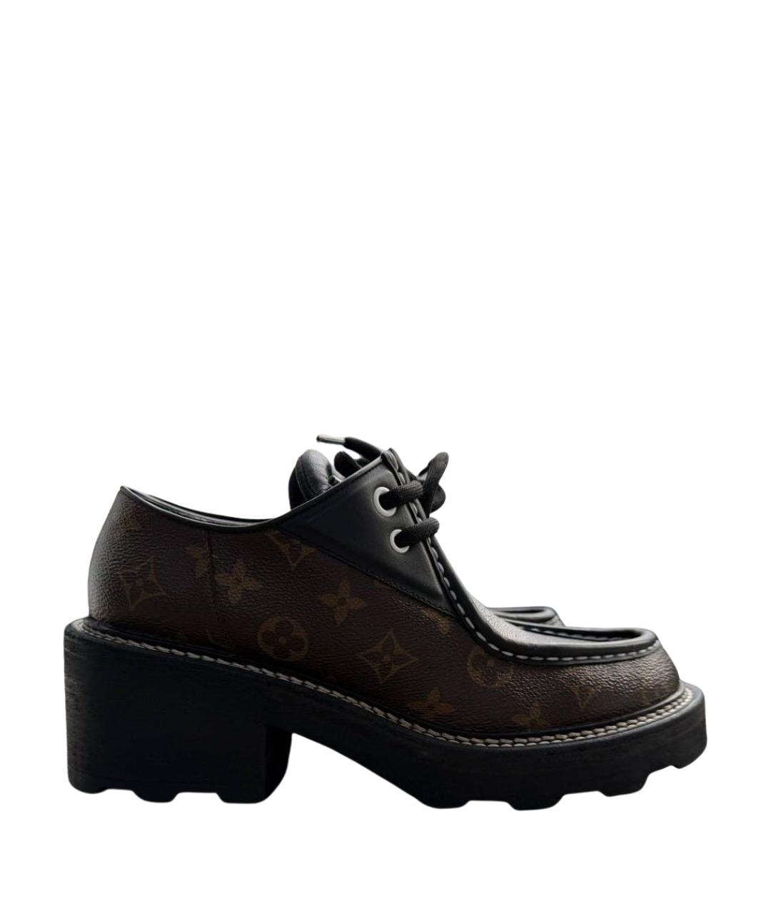 LOUIS VUITTON Коричневые брогги и оксфорды, фото 1