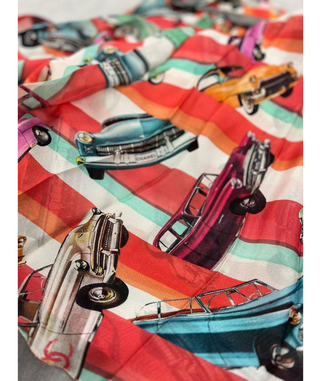 CHANEL Мульти юбка макси, фото 3