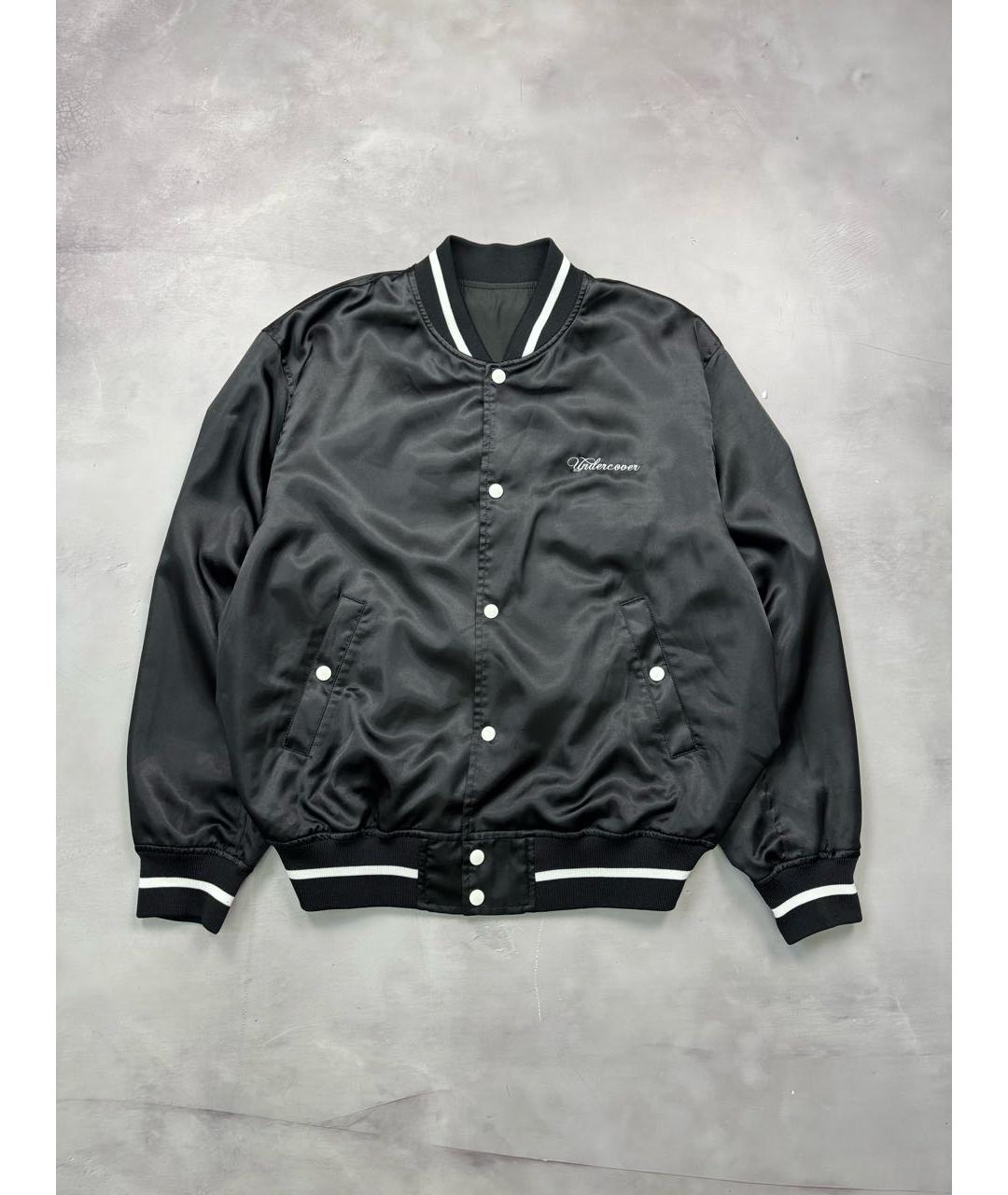 UNDERCOVER Черная атласная куртка, фото 2