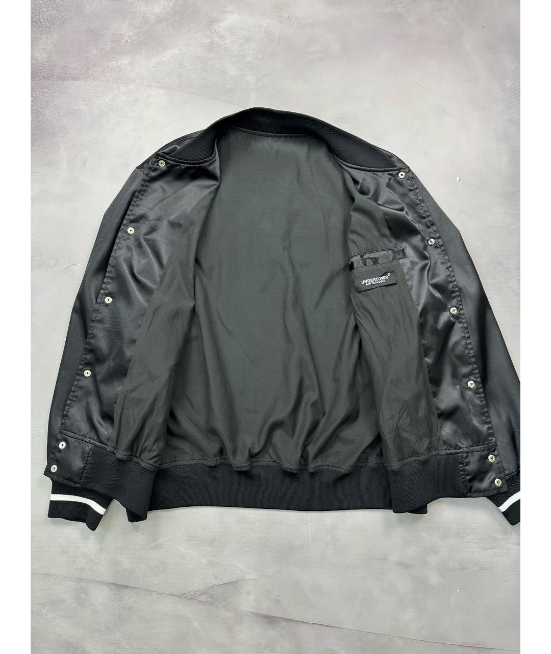 UNDERCOVER Черная атласная куртка, фото 6