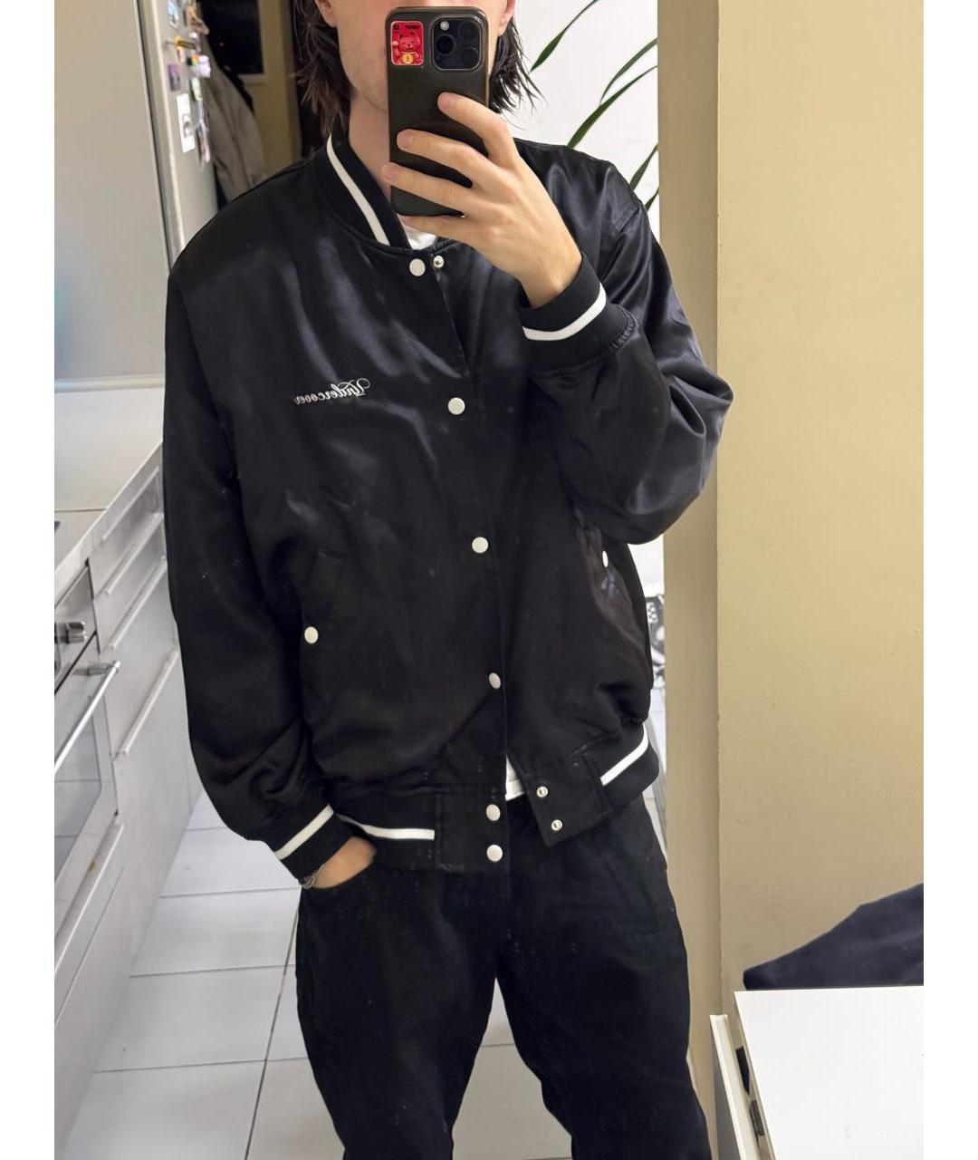 UNDERCOVER Черная атласная куртка, фото 5