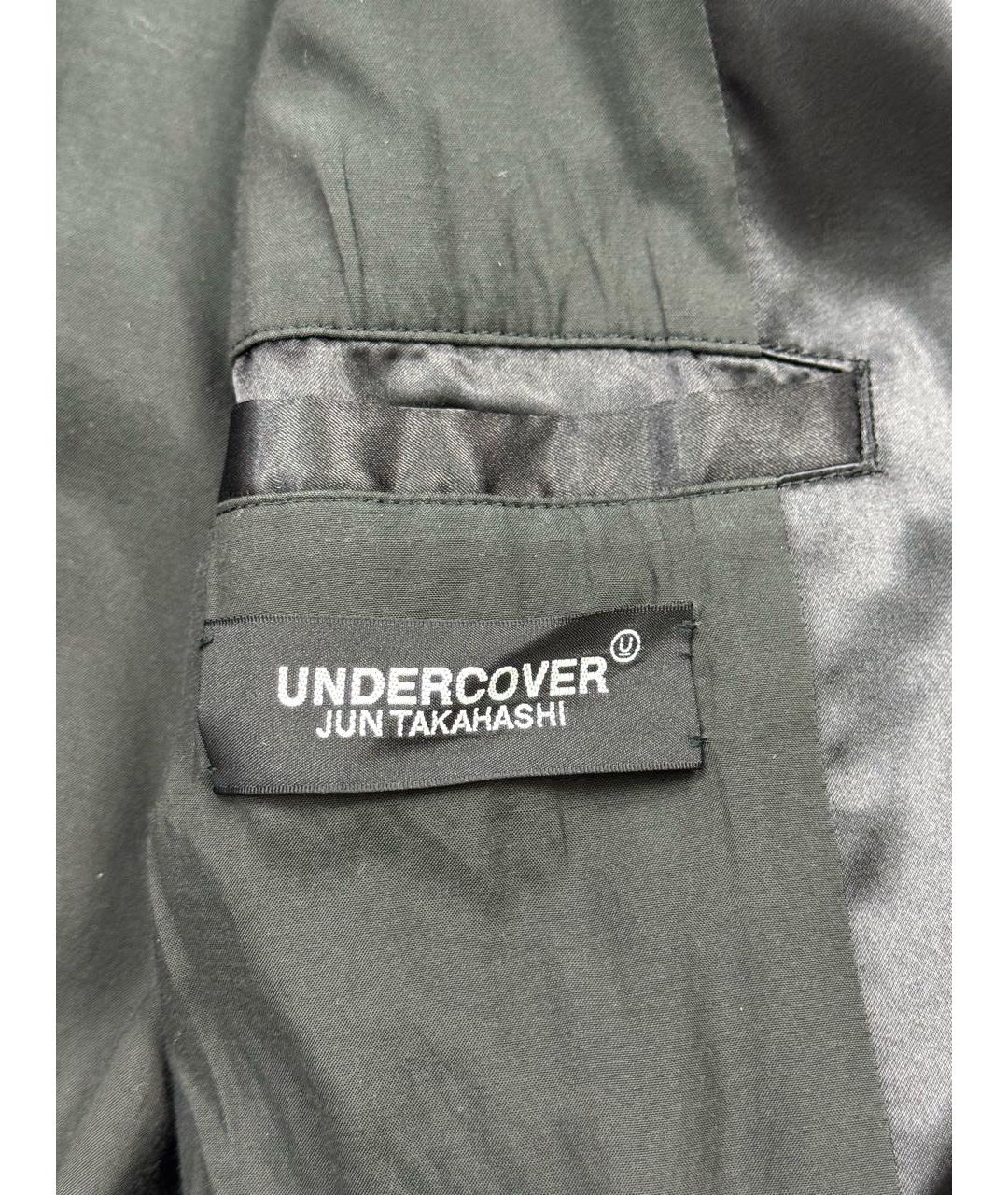 UNDERCOVER Черная атласная куртка, фото 7