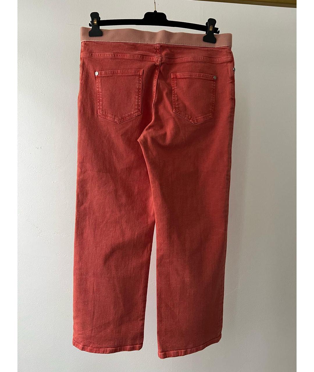 CHANEL Красные прямые джинсы, фото 2