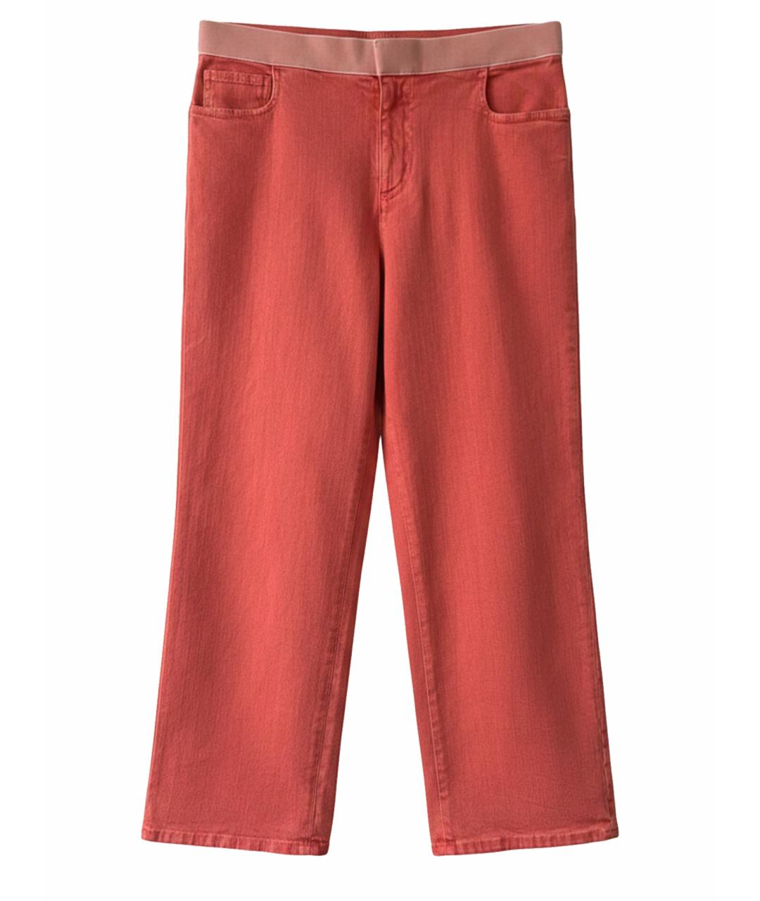 CHANEL Красные прямые джинсы, фото 6