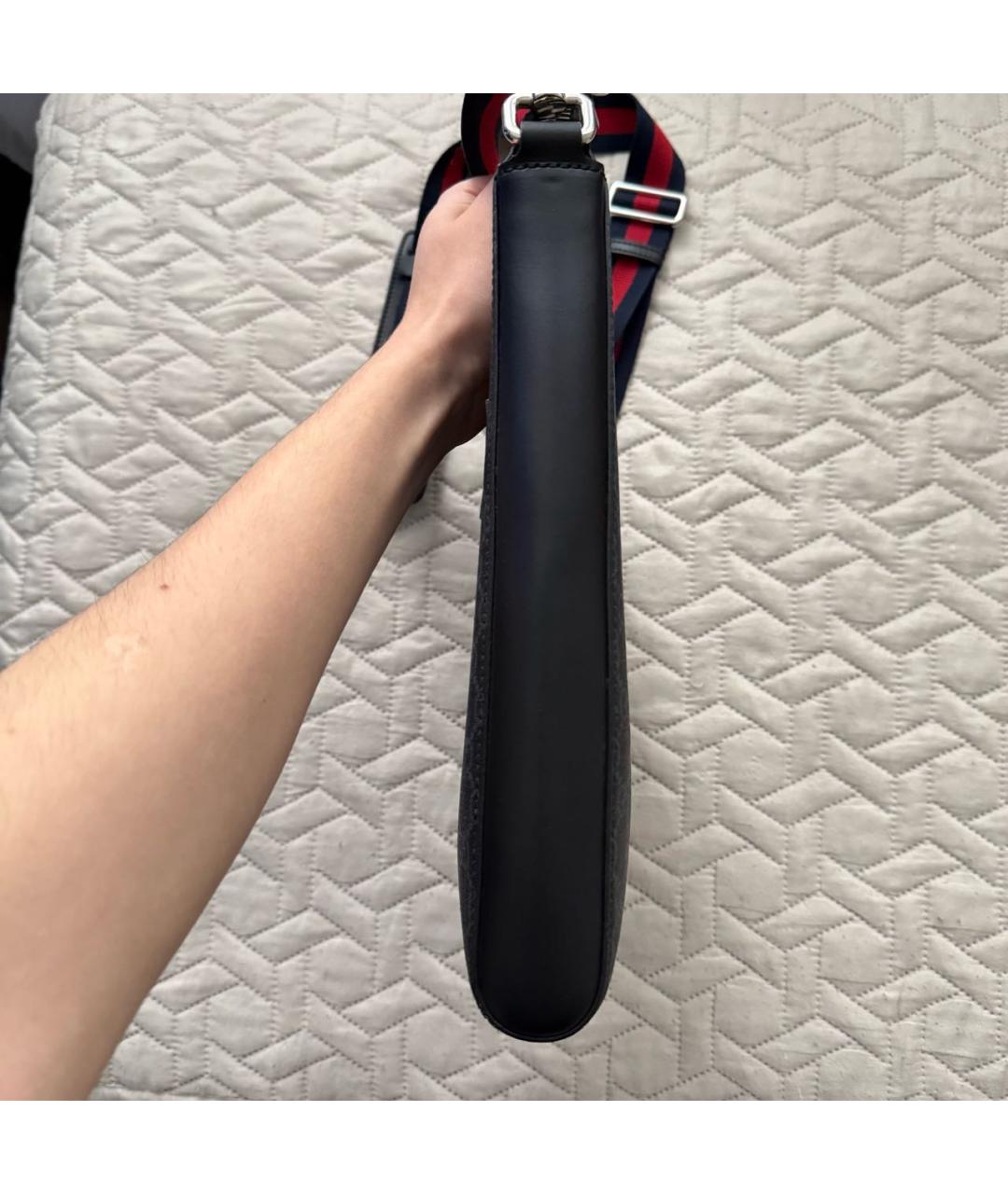 GUCCI Черная сумка на плечо, фото 4