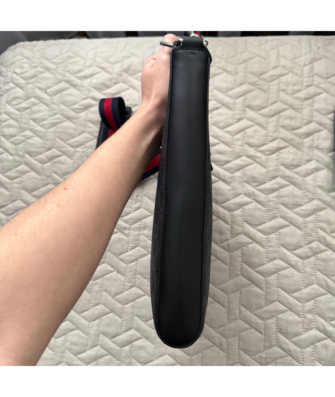 GUCCI Черная сумка на плечо, фото 3