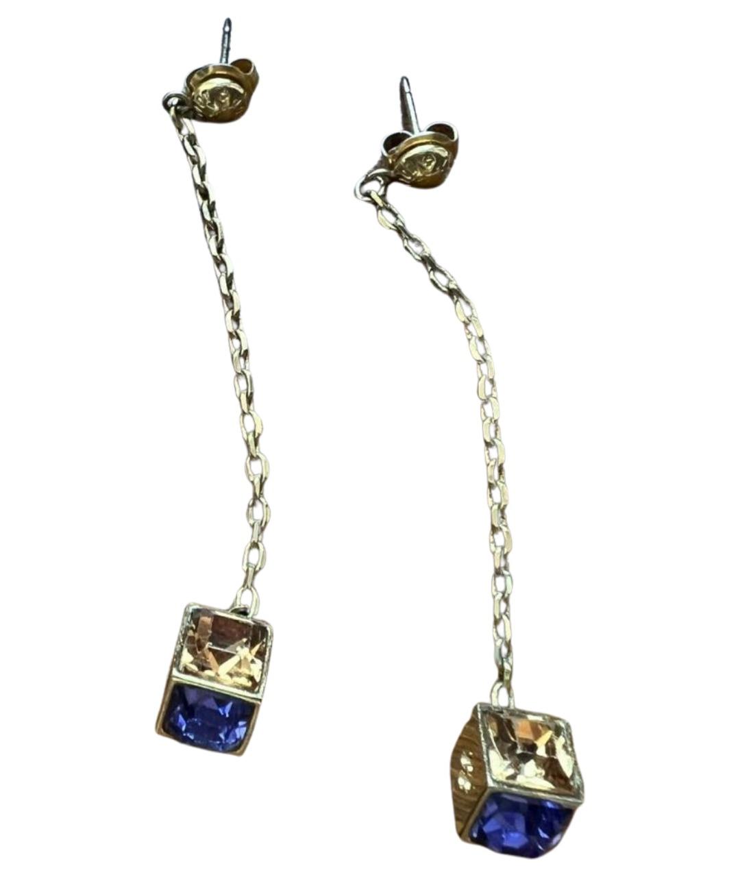 LOUIS VUITTON Золотые металлические серьги, фото 1