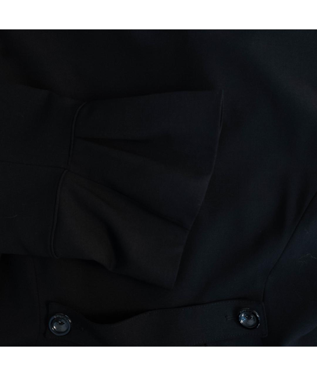 FENDI Черный шерстяной жакет/пиджак, фото 5