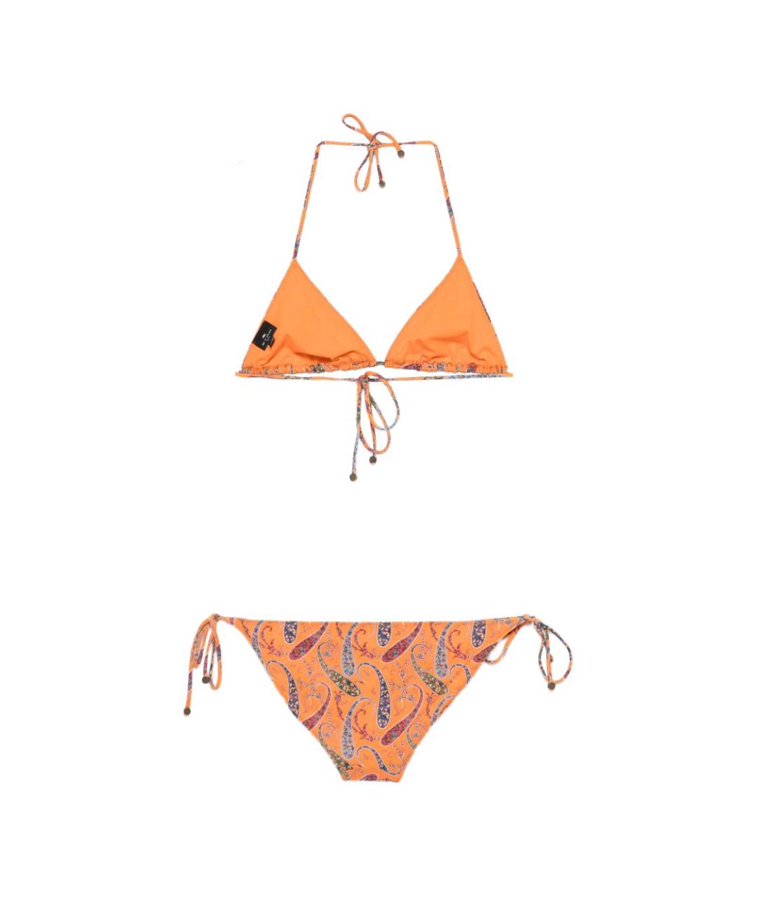 ETRO Оранжевый полиамидовый купальник, фото 2