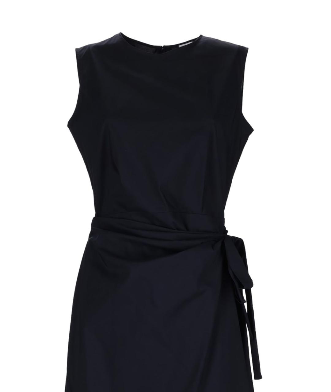 ASPESI Темно-синее хлопковое платье, фото 2