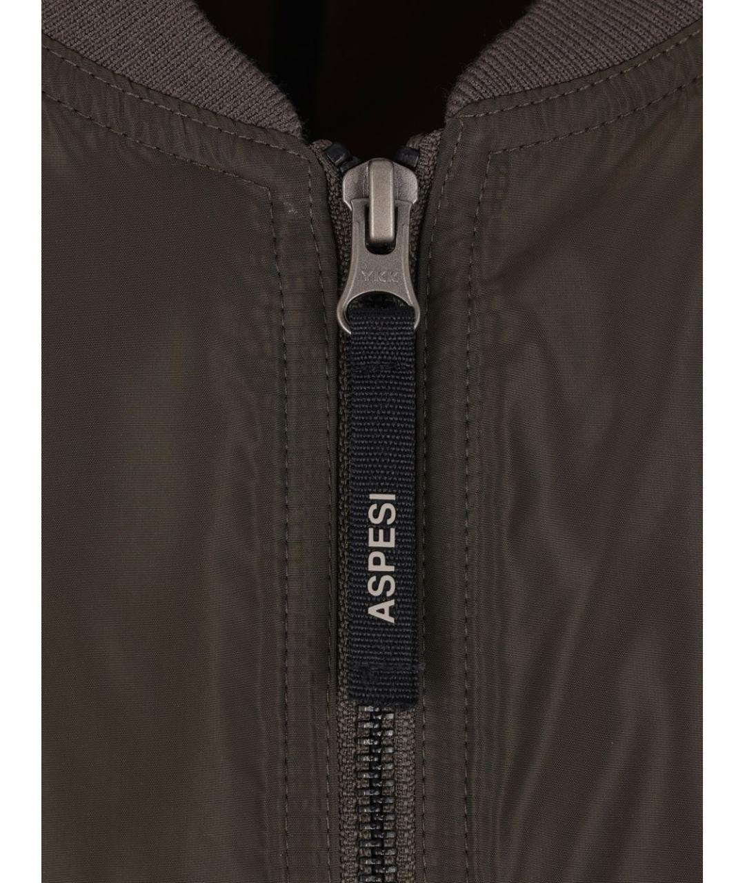 ASPESI Зеленая полиамидовая куртка, фото 2