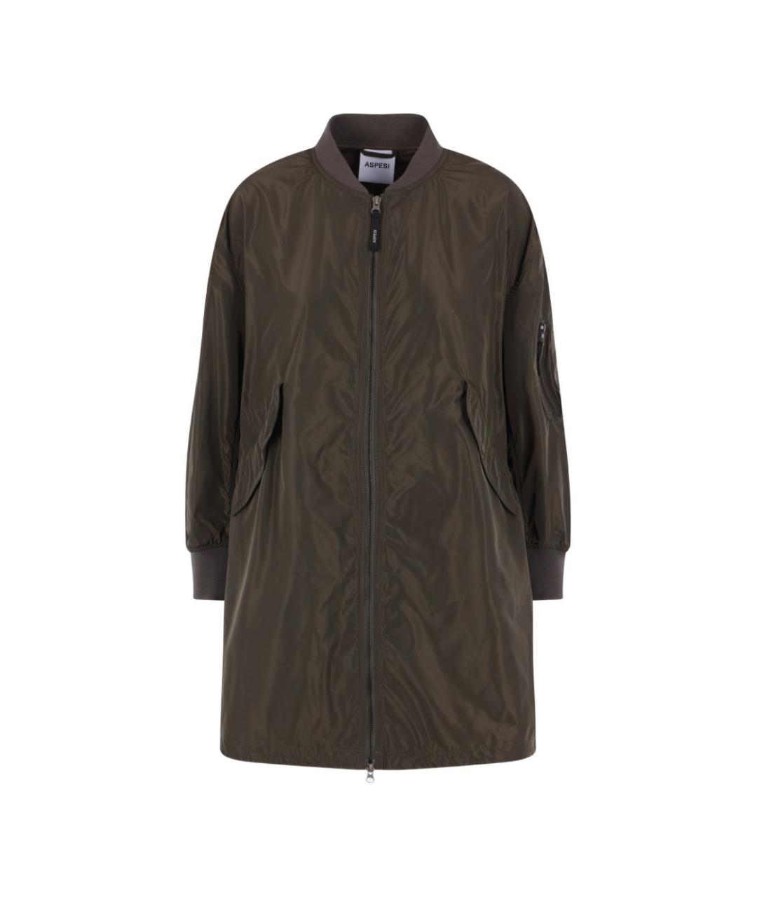 ASPESI Зеленая полиамидовая куртка, фото 1