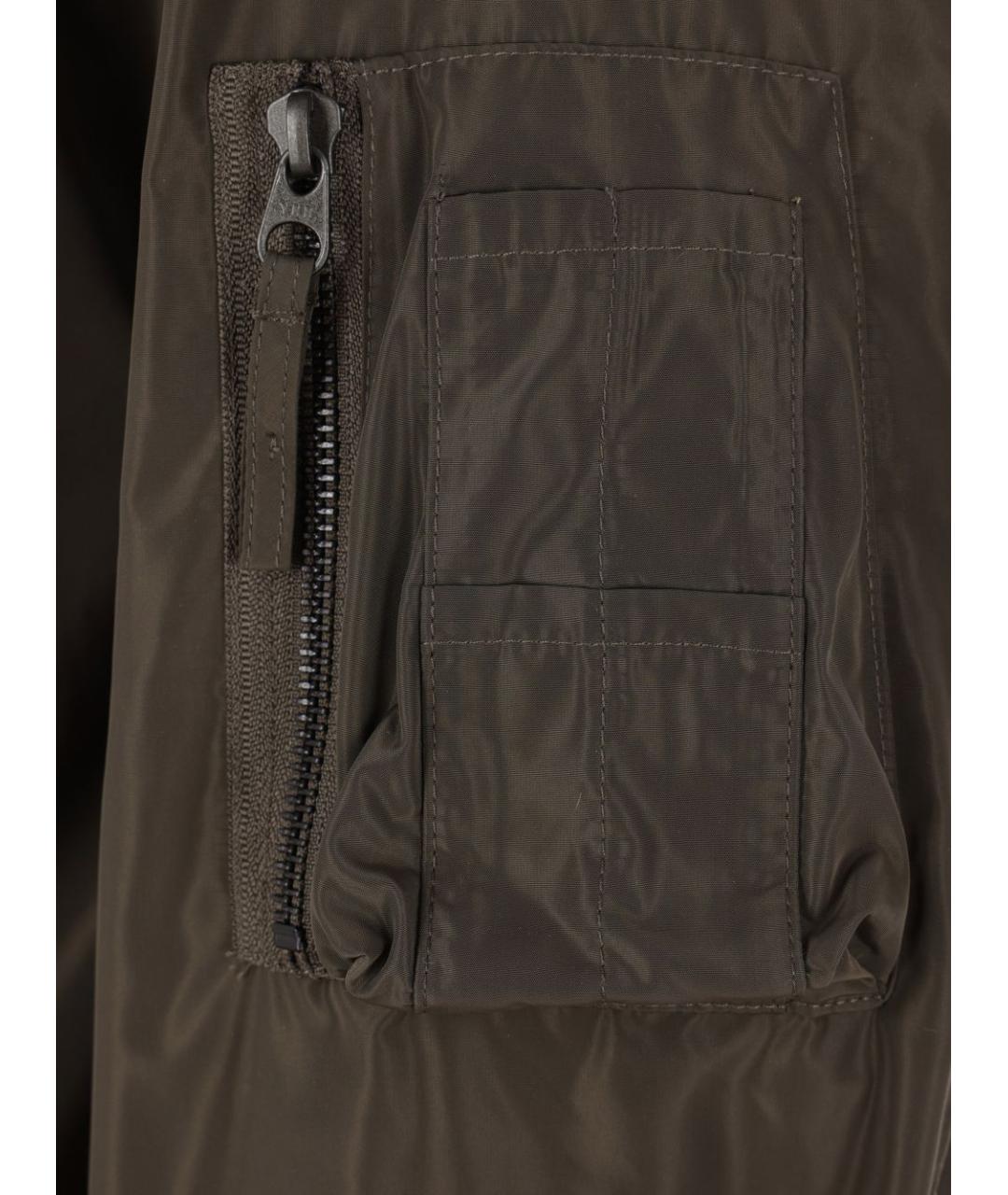 ASPESI Зеленая полиамидовая куртка, фото 3