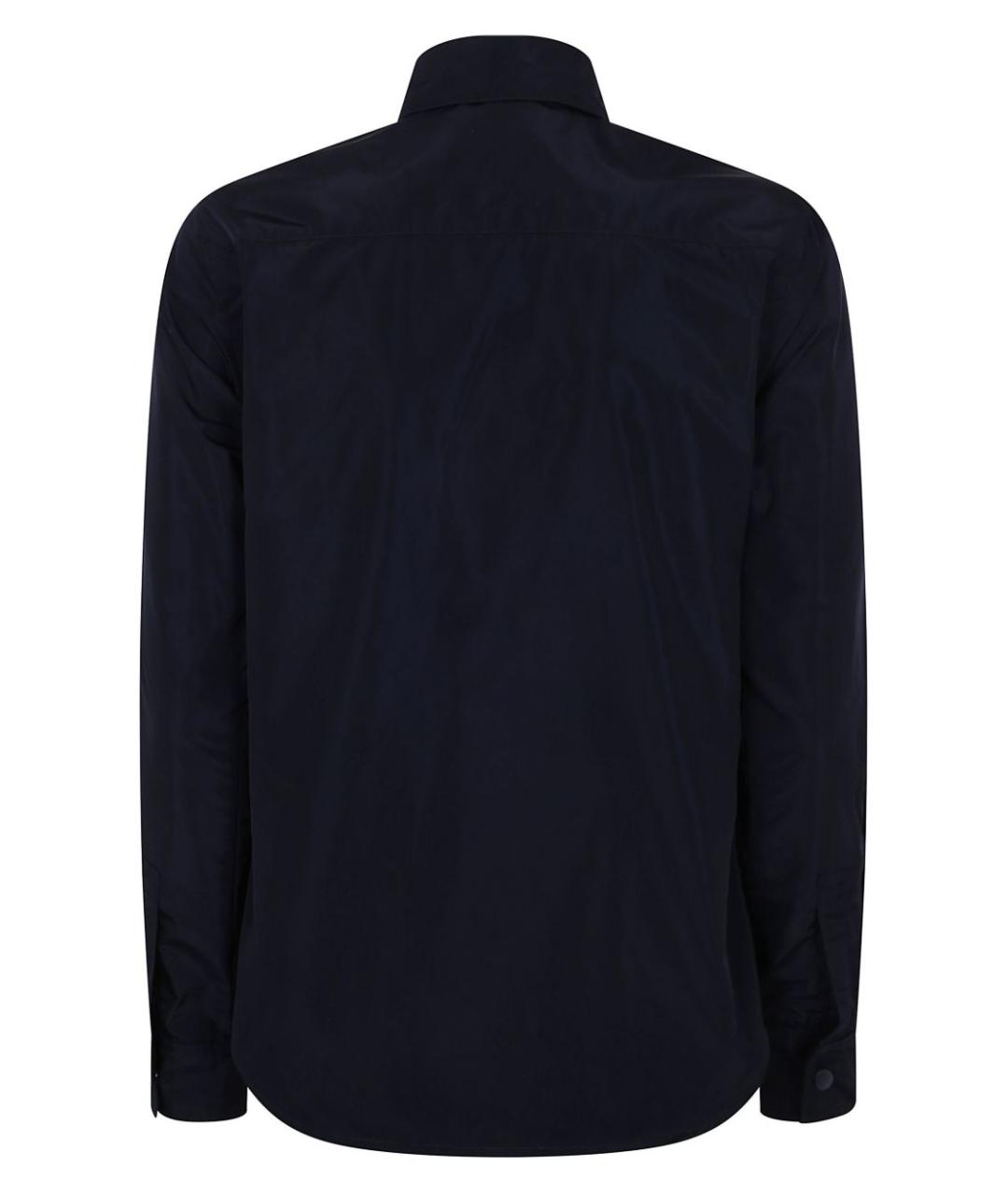 ASPESI Темно-синяя полиэстеровая рубашка, фото 3