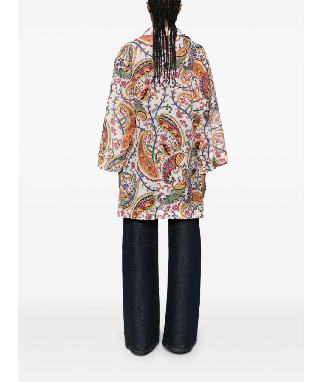 ETRO Мульти хлопковая рубашка, фото 5