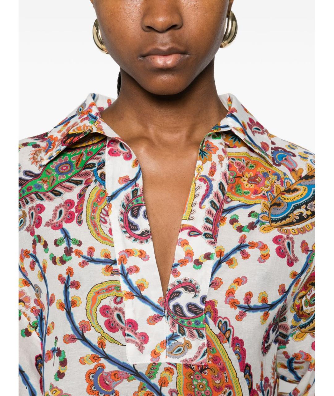 ETRO Мульти хлопковая рубашка, фото 2