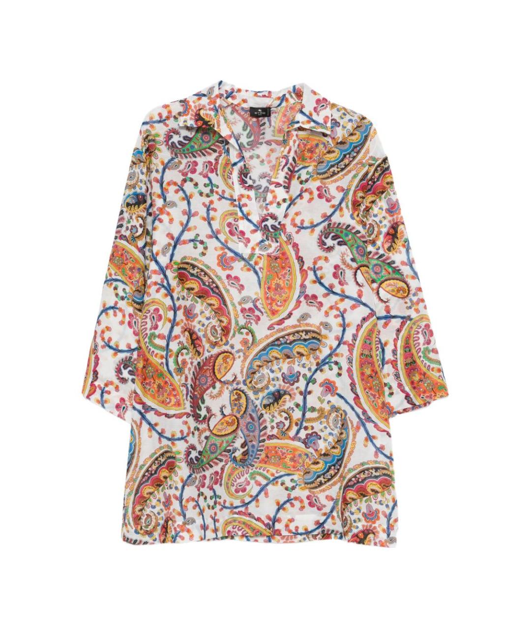 ETRO Мульти хлопковая рубашка, фото 1