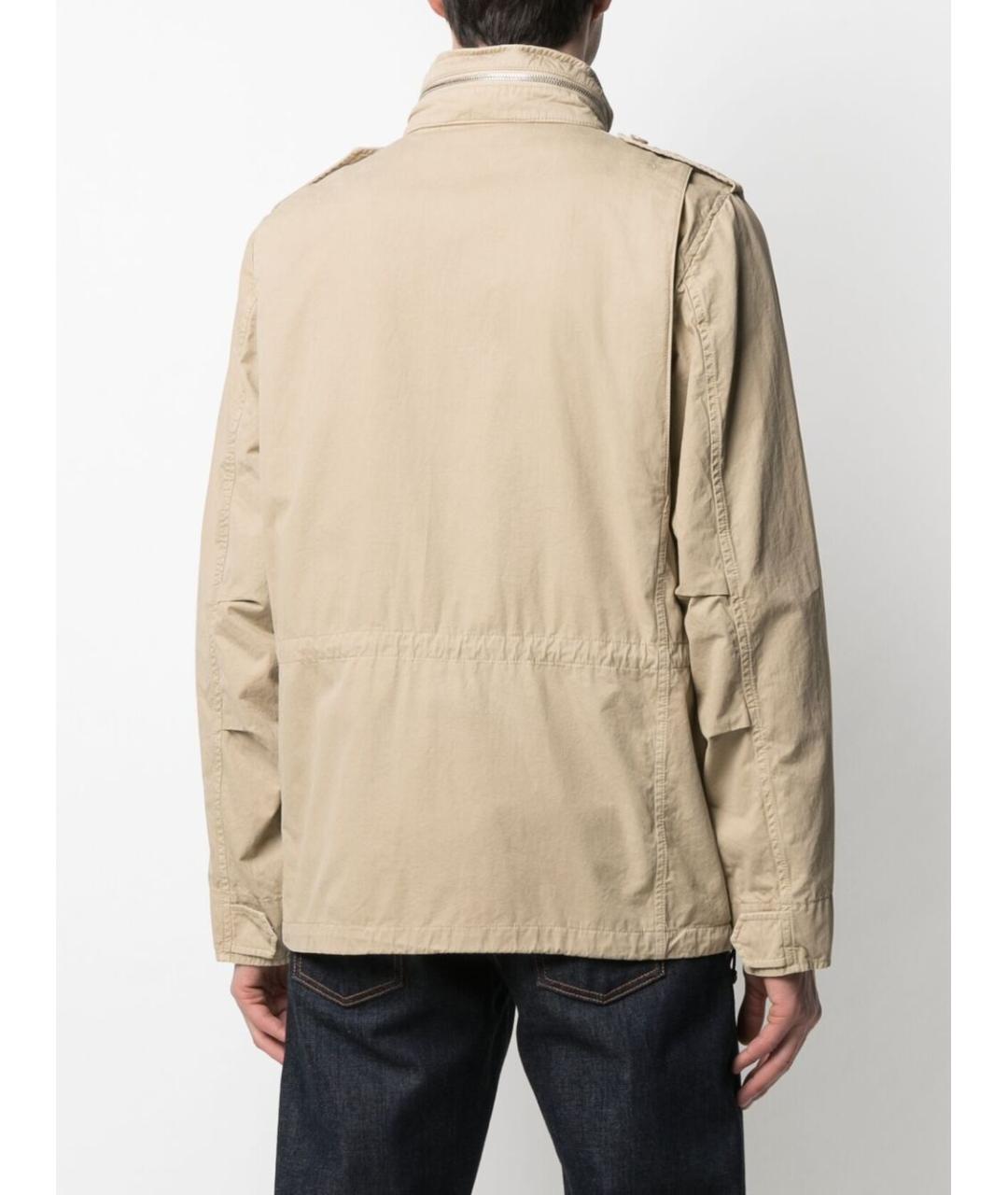 ASPESI Бежевая хлопковая куртка, фото 3