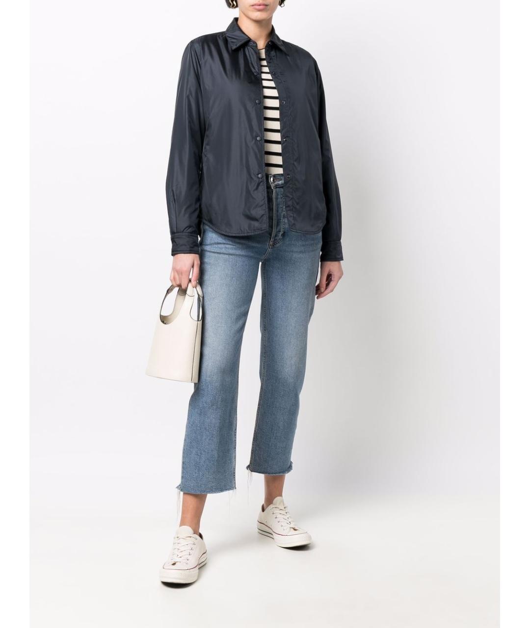 ASPESI Синяя полиамидовая куртка, фото 4