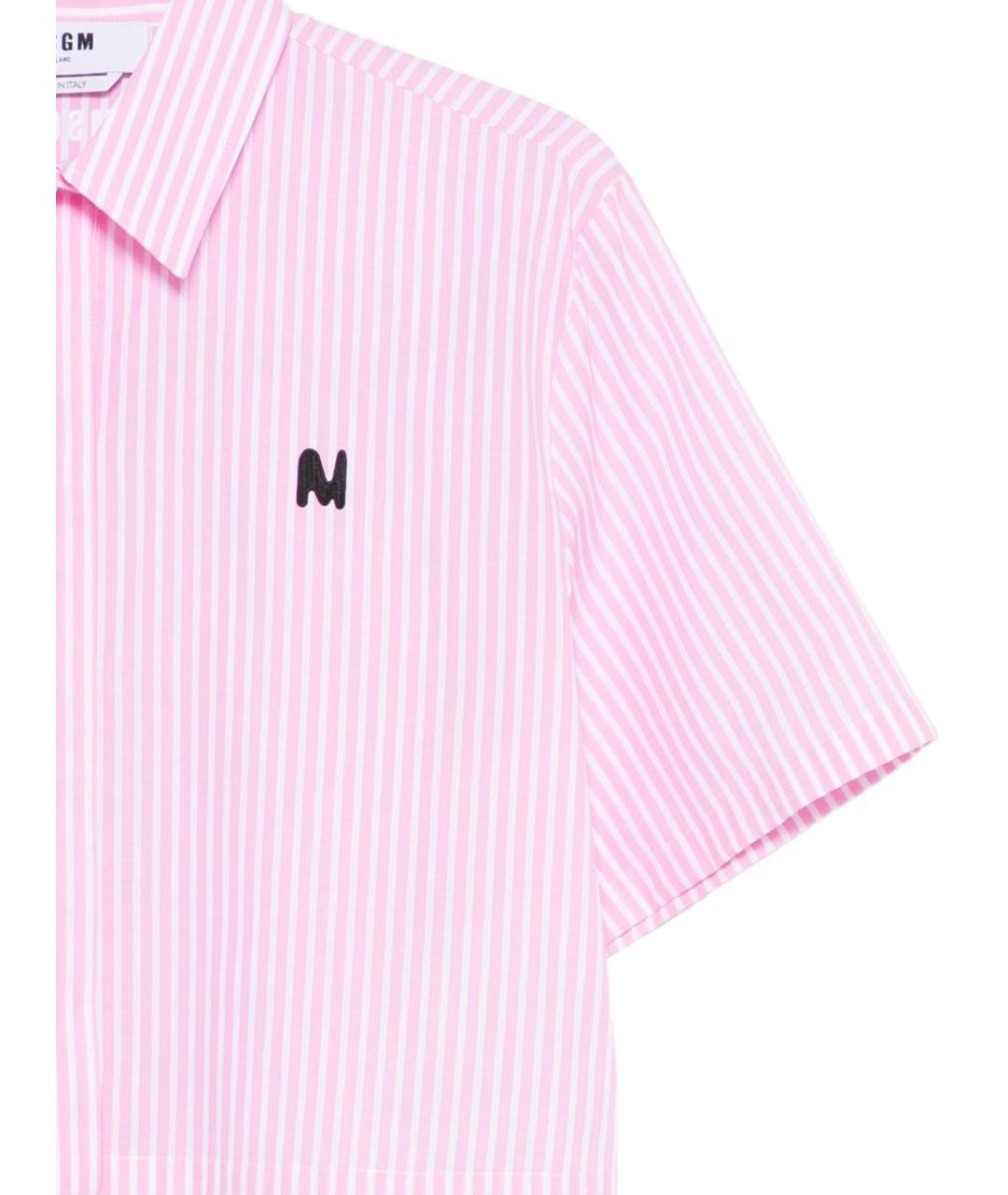 MSGM Розовая рубашка, фото 3