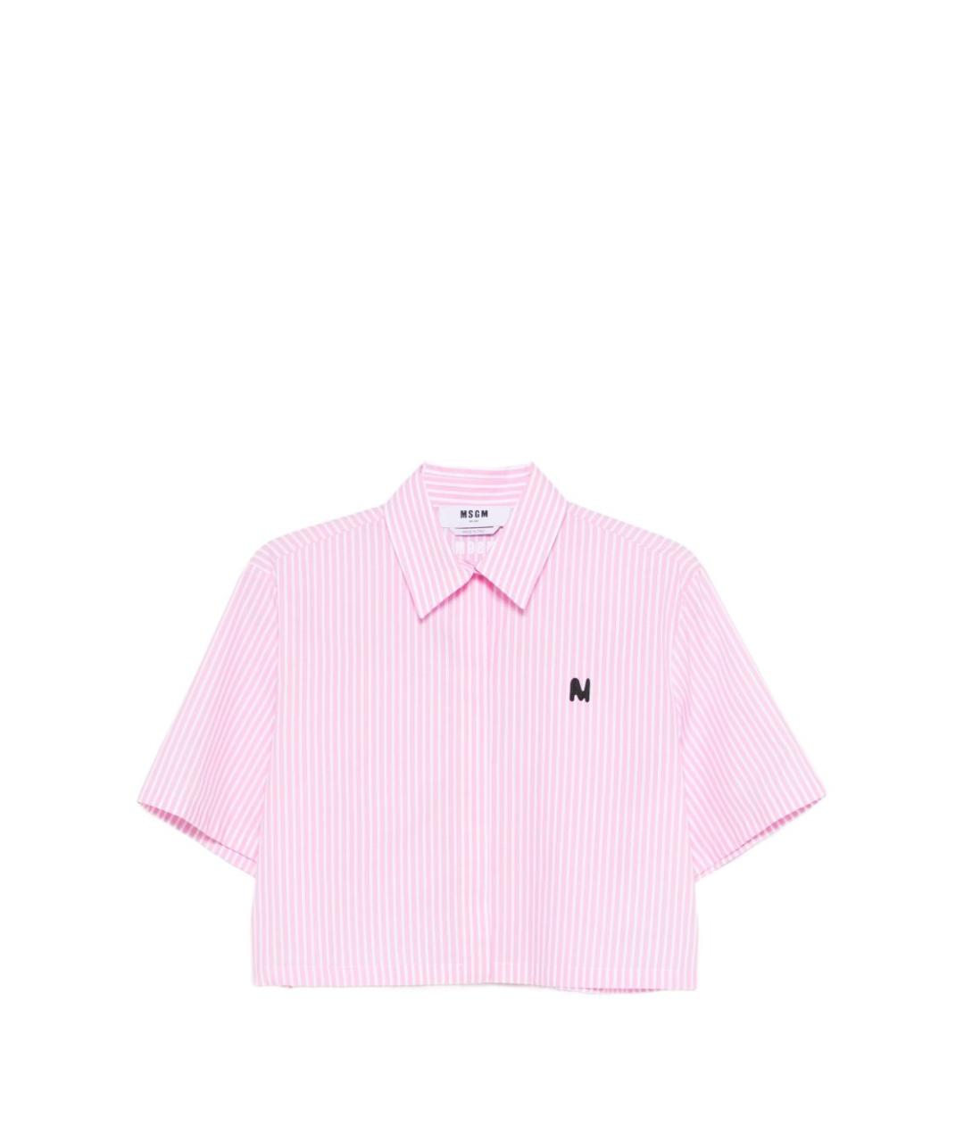 MSGM Розовая рубашка, фото 1