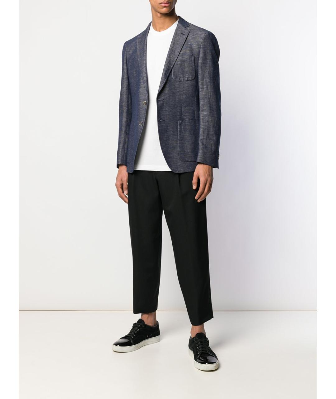 GIORGIO ARMANI Белая вискозная футболка, фото 2