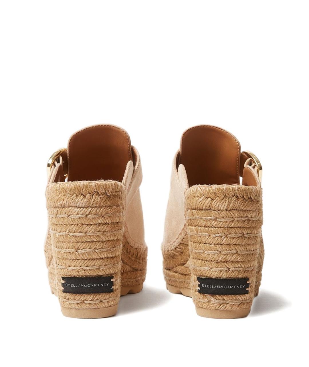 STELLA MCCARTNEY Бежевые босоножки, фото 2