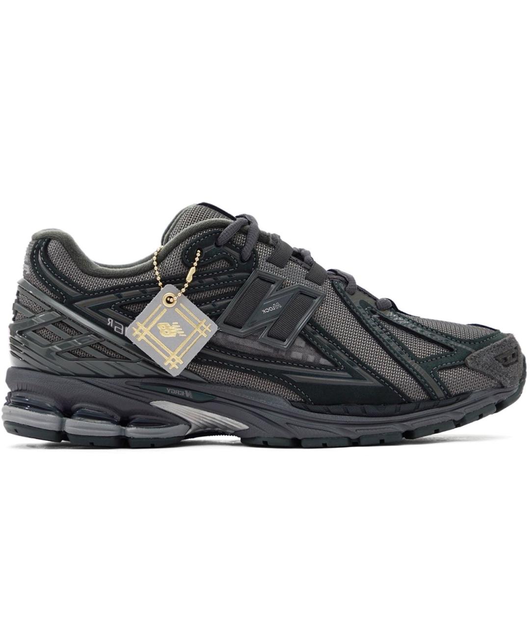 NEW BALANCE Черные текстильные кроссовки, фото 1