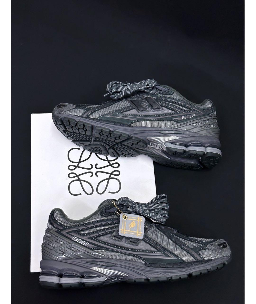 NEW BALANCE Черные текстильные кроссовки, фото 4