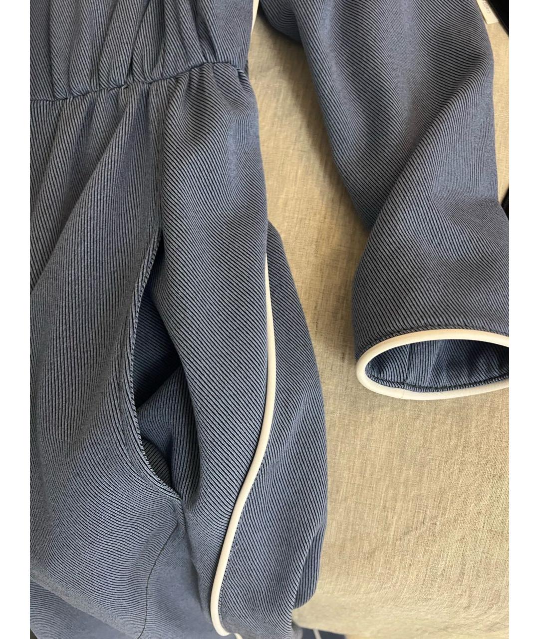 LOUIS VUITTON Голубой полиэстеровый комбинезон, фото 7