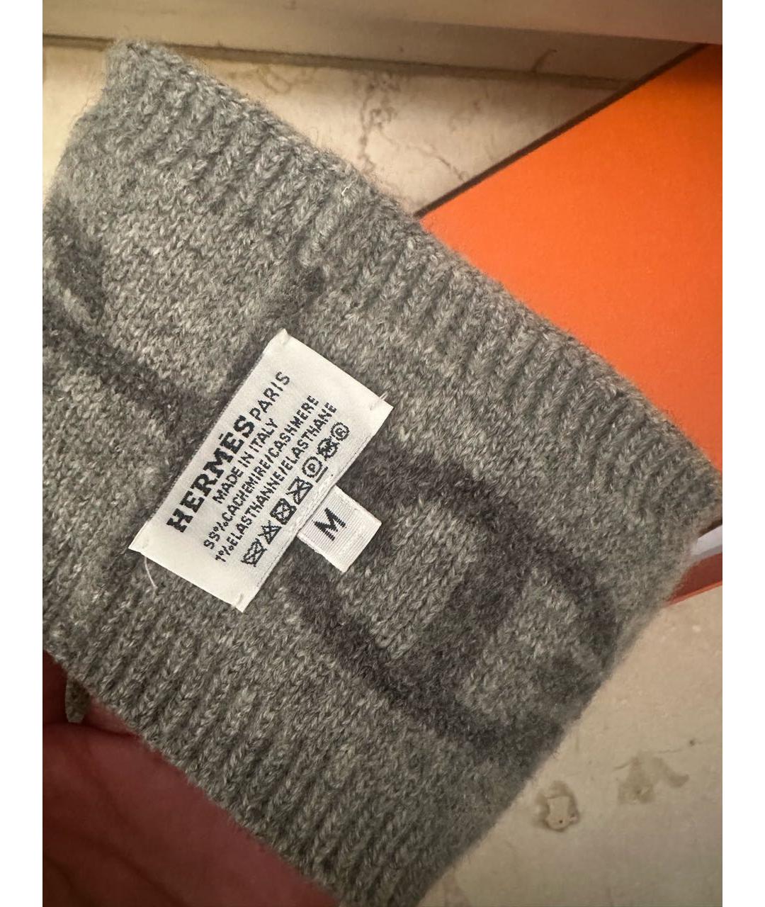 HERMES Антрацитовая повязка, фото 2