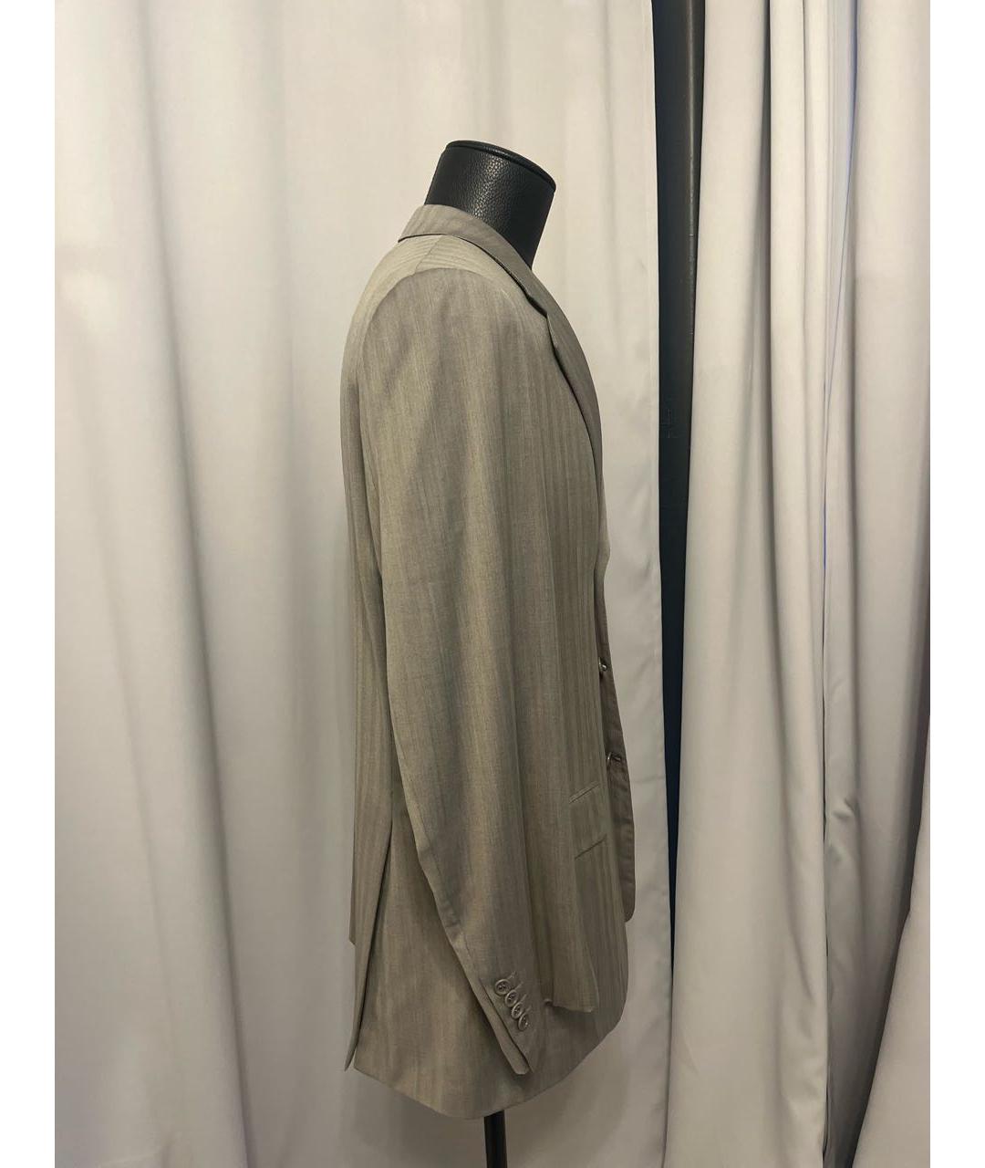 BRIONI Серый классический костюм, фото 2