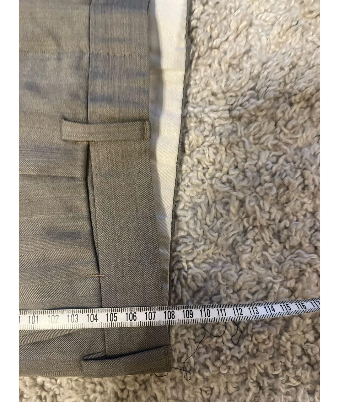 BRIONI Серый классический костюм, фото 8