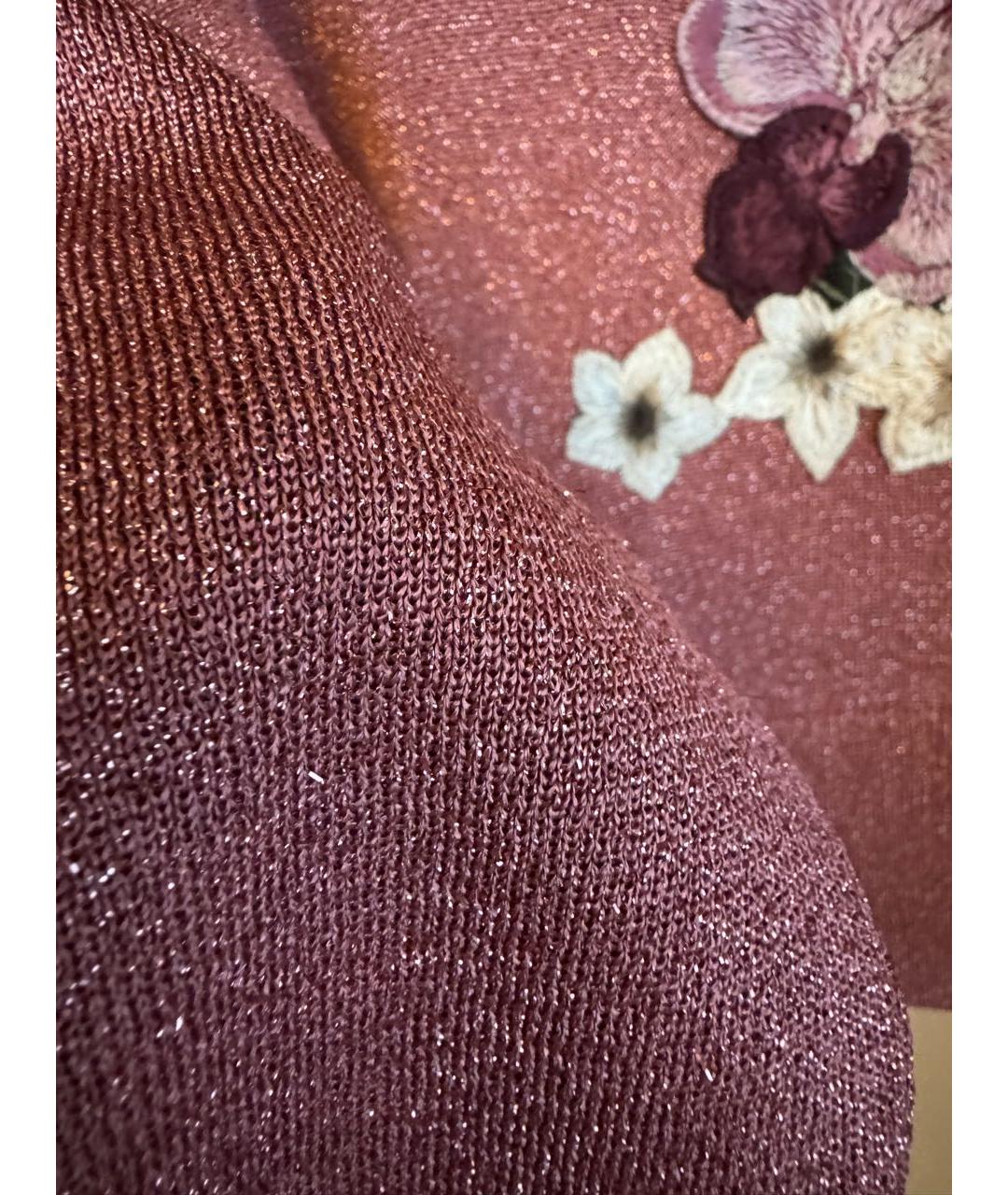 DOLCE&GABBANA Розовый джемпер / свитер, фото 5