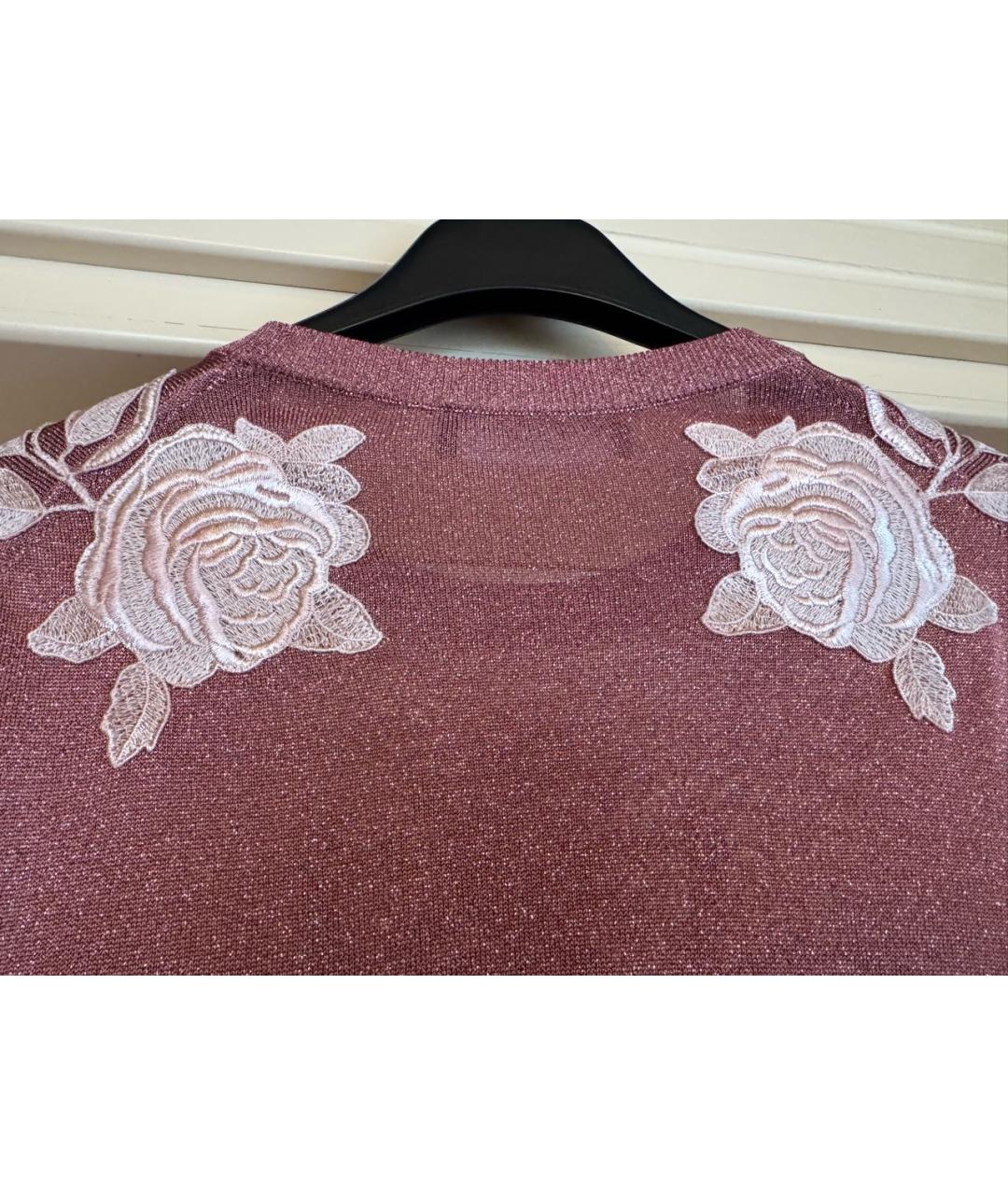 DOLCE&GABBANA Розовый джемпер / свитер, фото 6