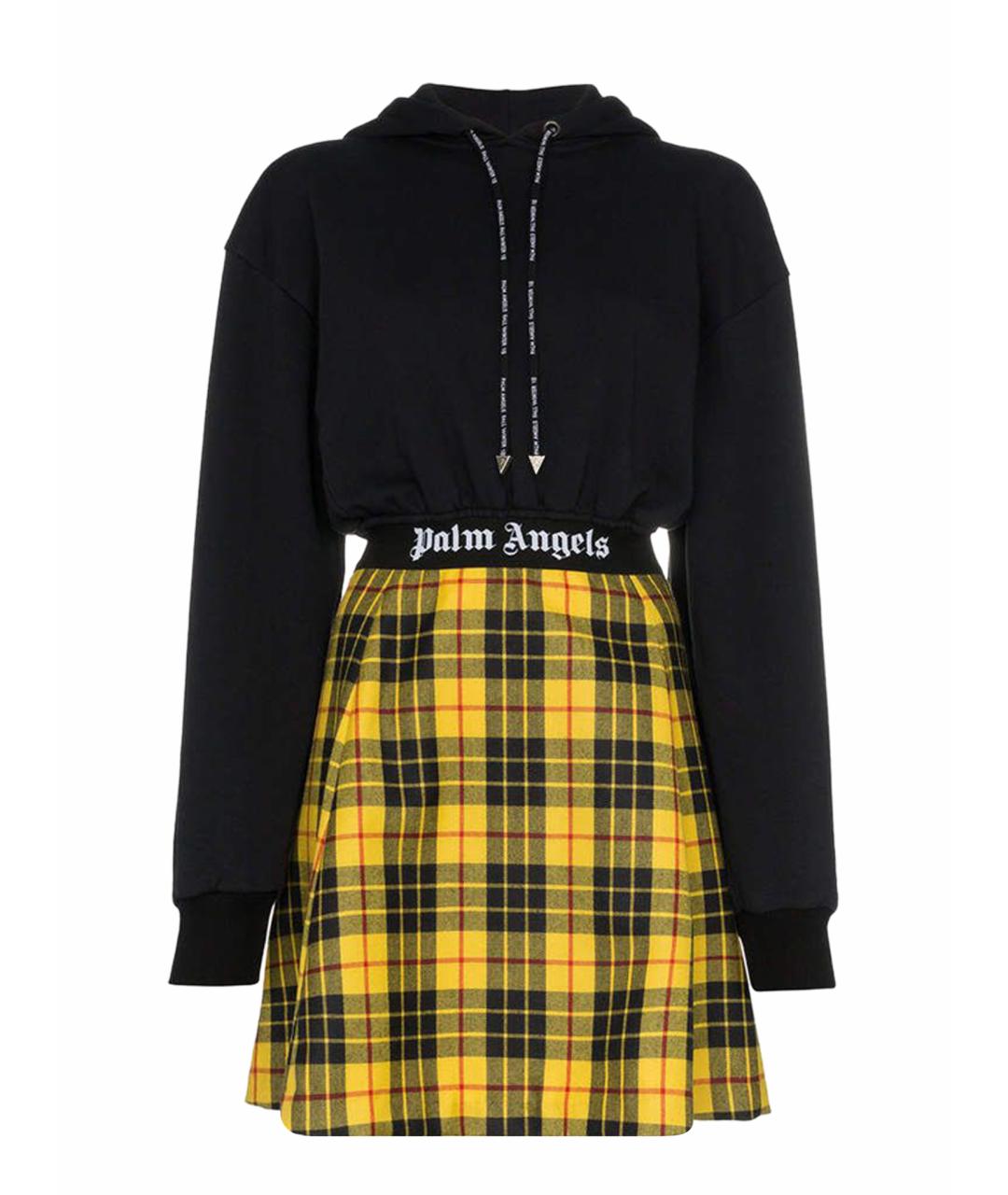 PALM ANGELS Черное повседневное платье, фото 1