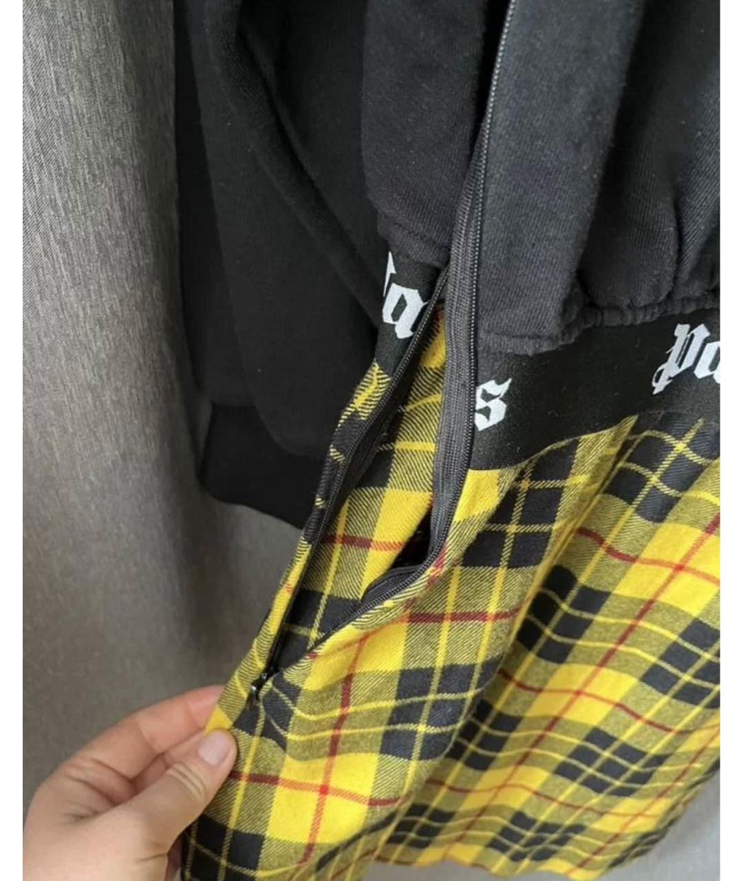 PALM ANGELS Черное повседневное платье, фото 6