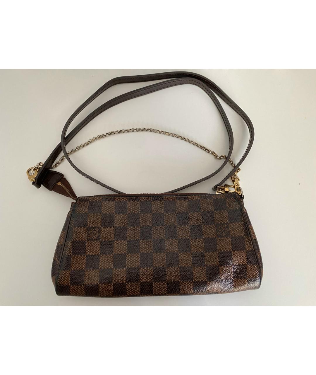 LOUIS VUITTON Коричневая сумка через плечо, фото 4