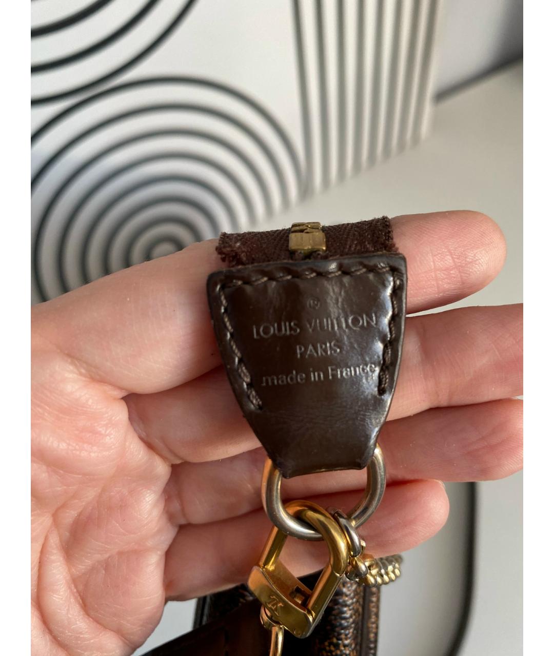 LOUIS VUITTON Коричневая сумка через плечо, фото 6