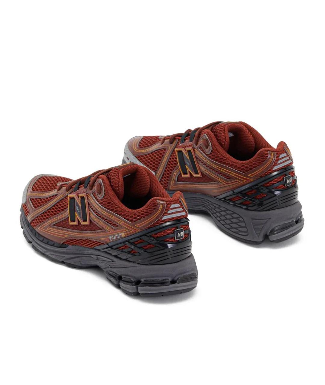 NEW BALANCE Коричневые текстильные низкие кроссовки / кеды, фото 4