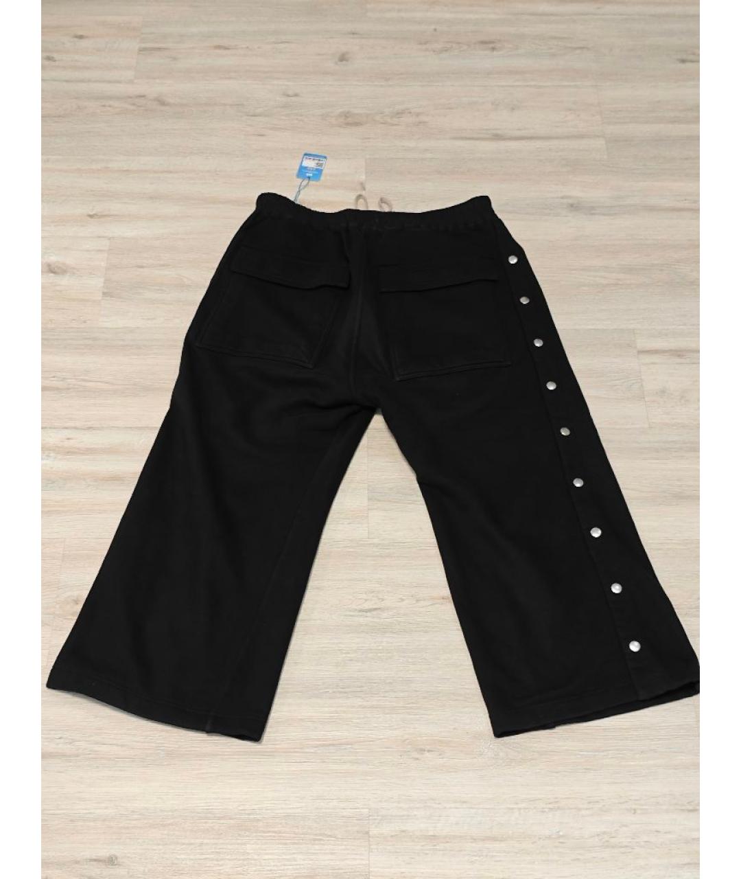 RICK OWENS Черные хлопковые джинсы, фото 2