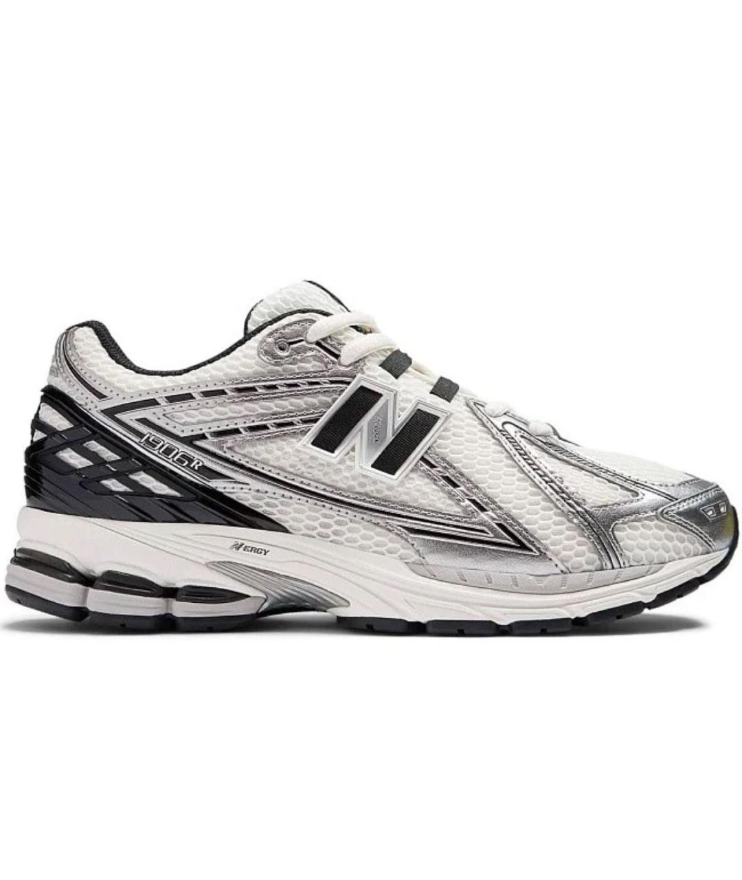 NEW BALANCE Белые текстильные кроссовки, фото 1