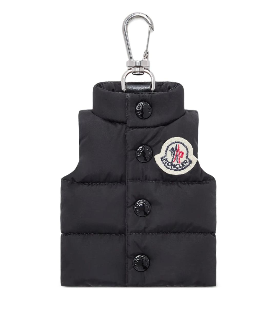 MONCLER Черный брелок, фото 1