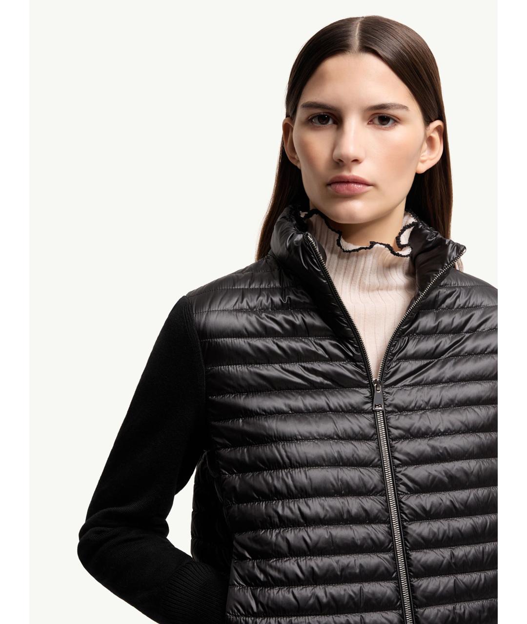 MONCLER Черный кардиган, фото 6